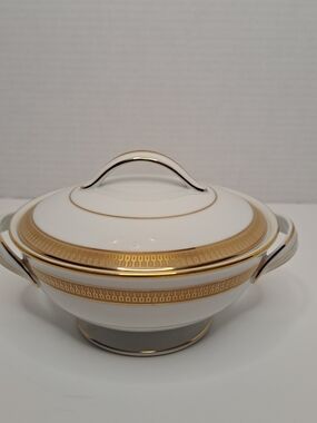 Vintage Noritake China Goldwyn Sugar Bowl with Lid #6244 Made in Japan 1961-1971
